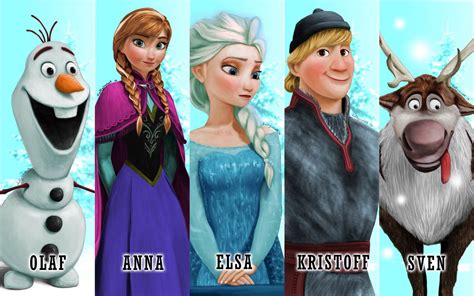 frozen personajes